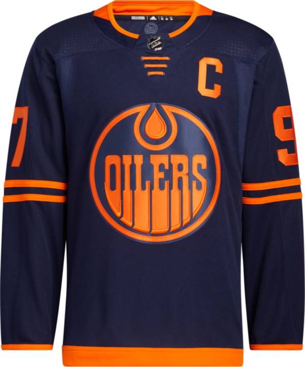 adidas Edmonton Oilers Connor McDavid #97 ADIZERO Authentic Alternate Jersey