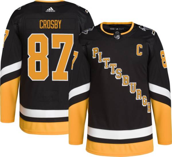 جومي adidas Pittsburgh Penguins Sidney Crosby #87 ADIZERO Authentic Alternate  Jersey جومي