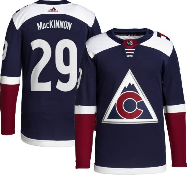 adidas Colorado Avalanche Nathan MacKinnon #29 ADIZERO Authentic Alternate Jersey