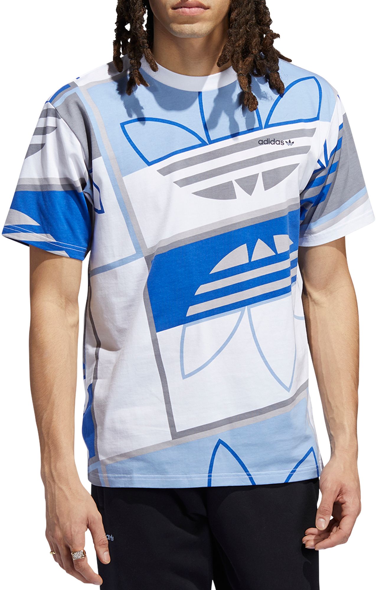 adidas classic logo t shirt