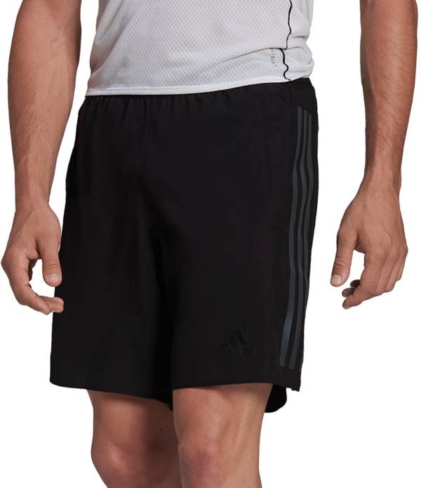 Adidas Men's Run Icon Full Reflective 3-Stripes Shorts