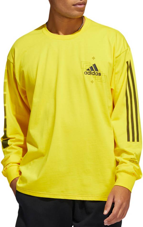 adidas Men's FB Graphic Long Sleeve Shirt