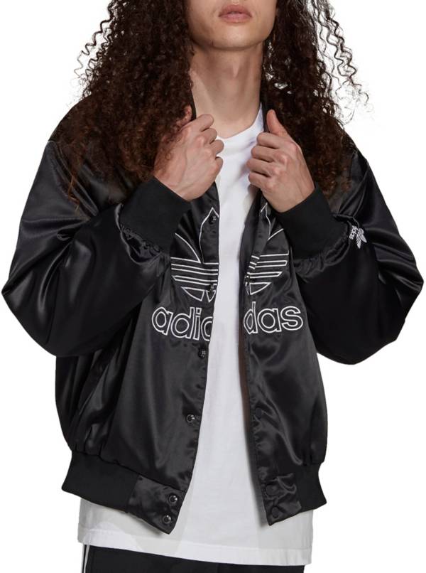 adidas Originals Men's Adicolor Classics Satin Bomber Jacket