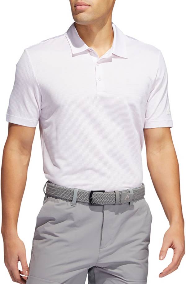 adidas Men's Ottoman Stripe Golf Polo