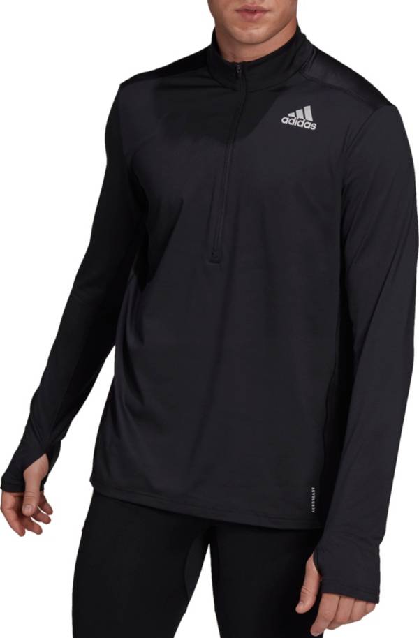 adidas Men's Own The Run ½ Zip Long Sleeve Shirt