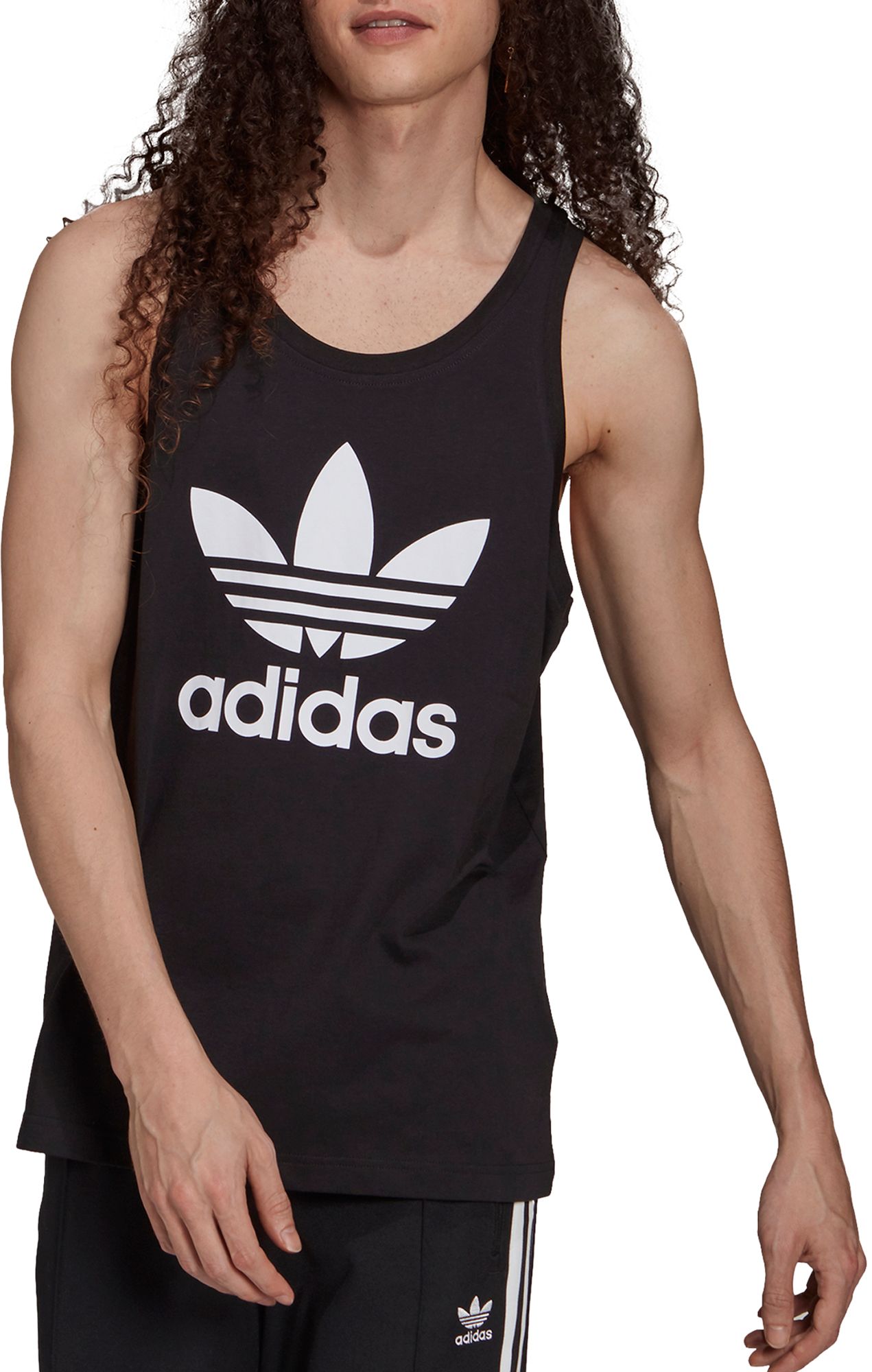 adidas trefoil top womens