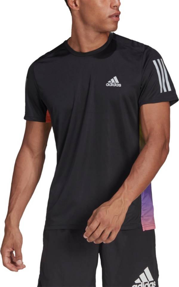 adidas Men's Own The Run Color Block Running T-Shirt