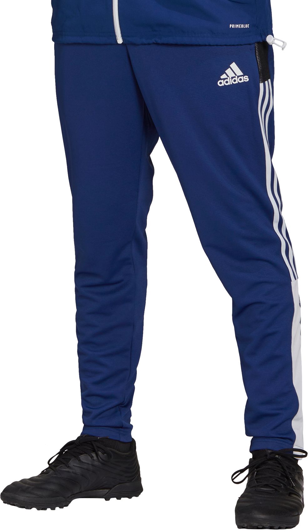 navy blue adidas tiro pants