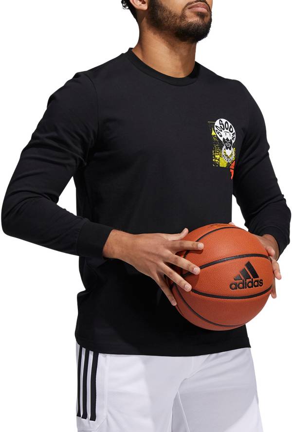 adidas Men's Trae x SSDR Long Sleeve Graphic T-Shirt