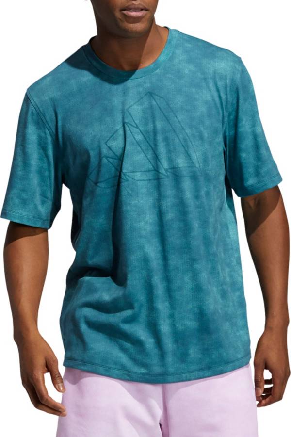 adidas Men's 3 Bar Wash T-Shirt