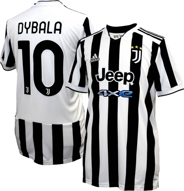 adidas Juventus '21 Paulo Dybala #10 Home Replica Jersey
