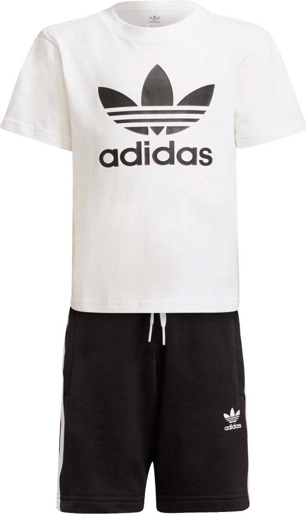 adidas Kids' Adicolor Shorts and Tee Set