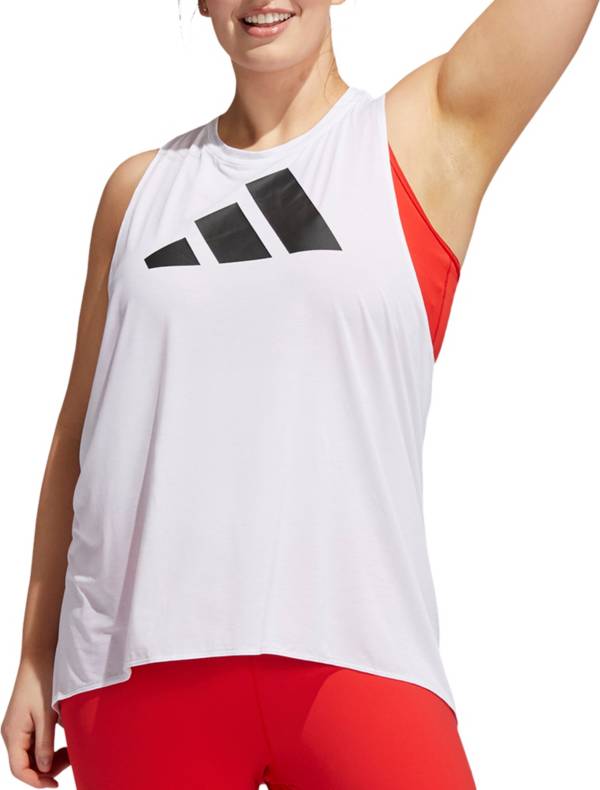 adidas Women's 3 Bar Logo Plus Size Tank Top