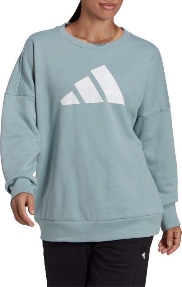 adidas Women's Sportswear 3 Bar Sweatshirt