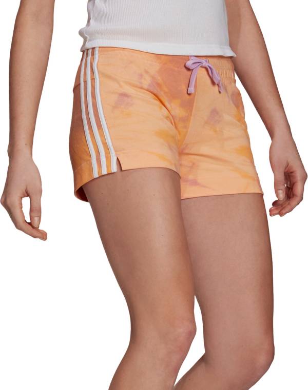 adidas Women's Tie-Dyed Effect Shorts