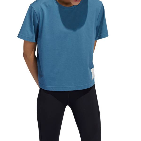 adidas Women's Cotton Boyfriend Crop T-Shirt product image