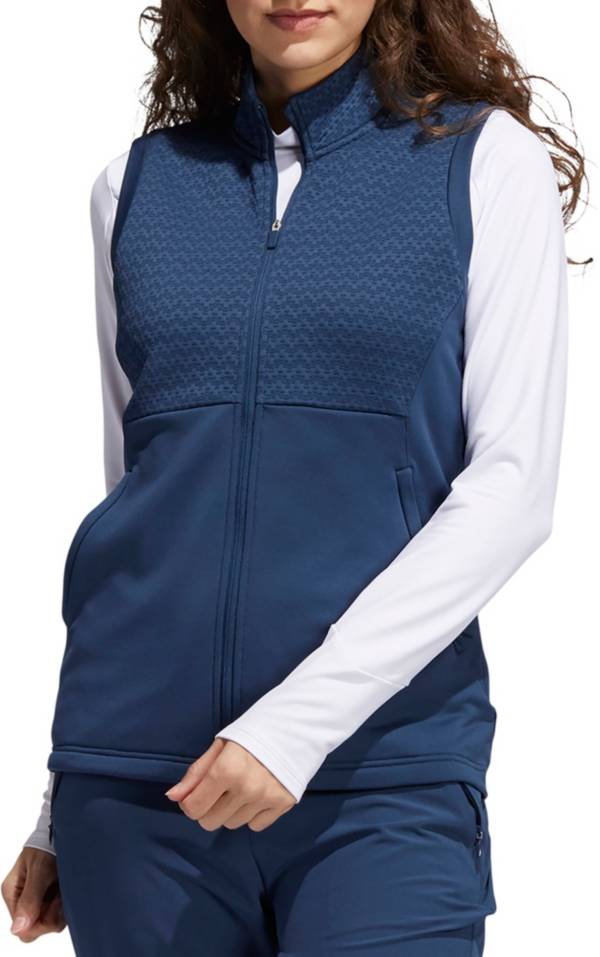 adidas Women's Primegreen COLD.RDY Full Zip Golf Vest
