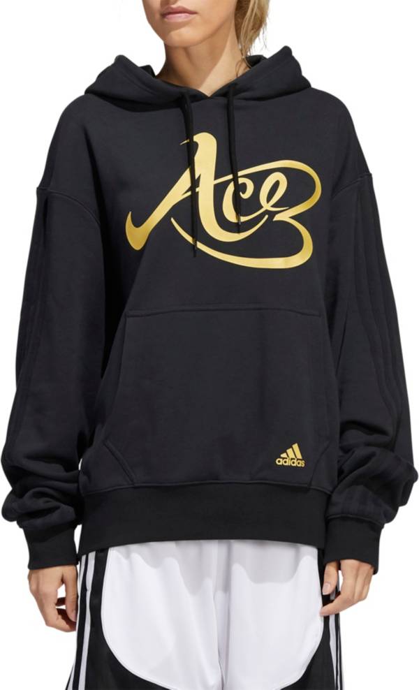 adidas Women's Candace Parker Fleece Hoodie