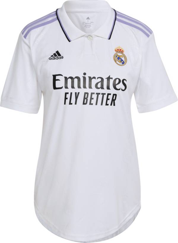 adidas Women's Real Madrid '22 Home Replica Jersey