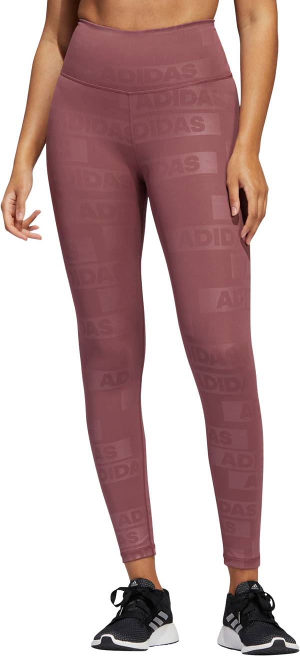 adidas Women's Deboss Optime Tights