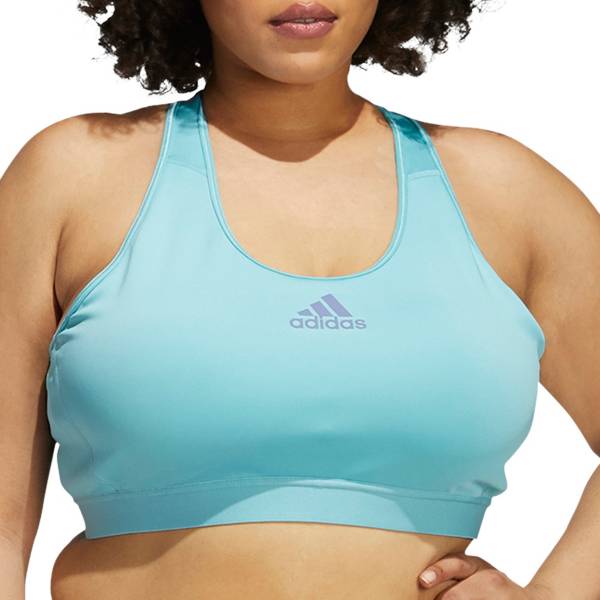 adidas Women's Badge of Sport Don't Rest Alphaskin Padded Racerback Sports Bra