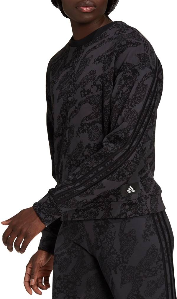 adidas Adult Sportswear Future Icons Animal Print Sweatshirt
