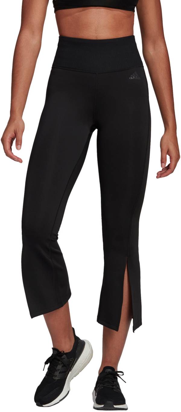 adidas Women's Hyperglam Flared Rib Pants