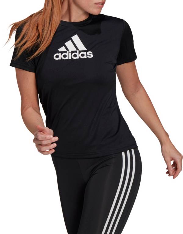 adidas Women's Logo Sport Short Sleeve T-Shirt