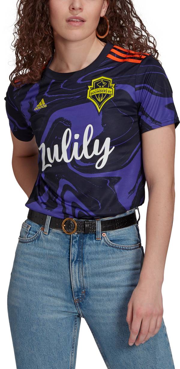 adidas Women's Seattle Sounders '21-'22 Secondary Replica Jersey