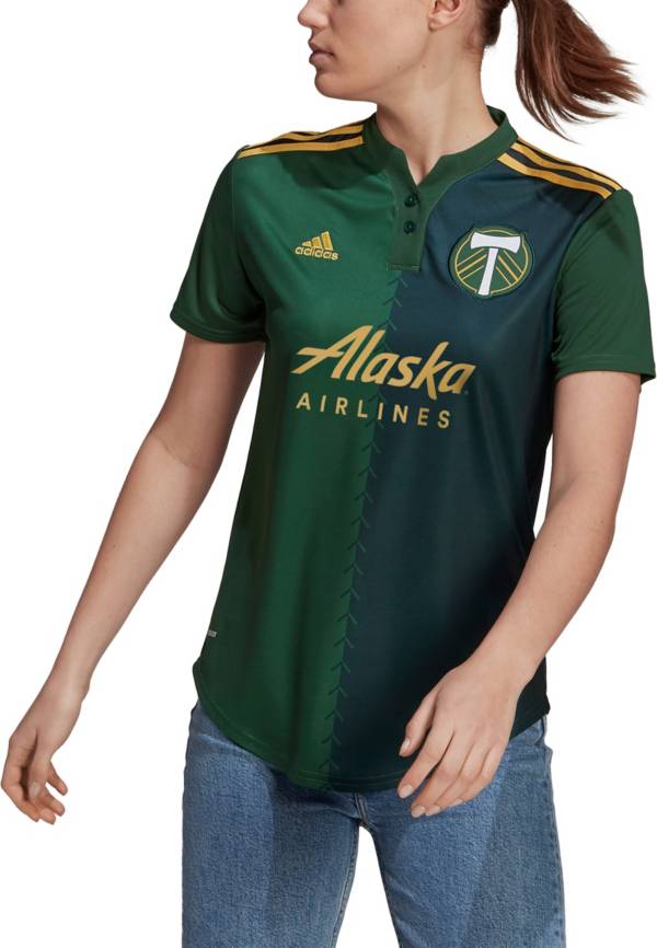 adidas Women's Portland Timbers '21 Primary Replica Jersey