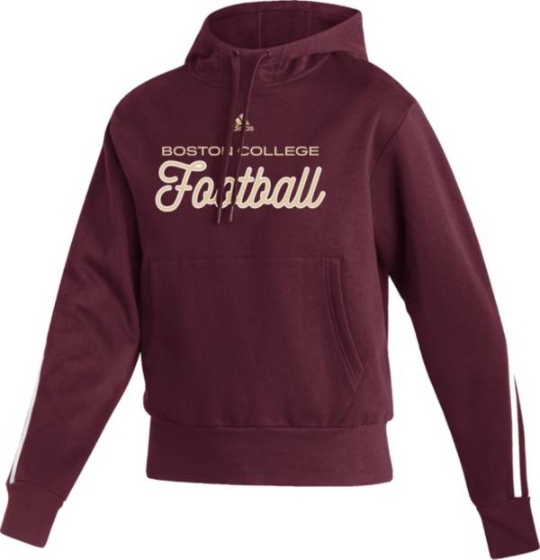 adidas Men's Boston College Eagles Maroon Pullover Hoodie