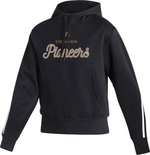 adidas Women's Denver Pioneers Green Pullover Hoodie