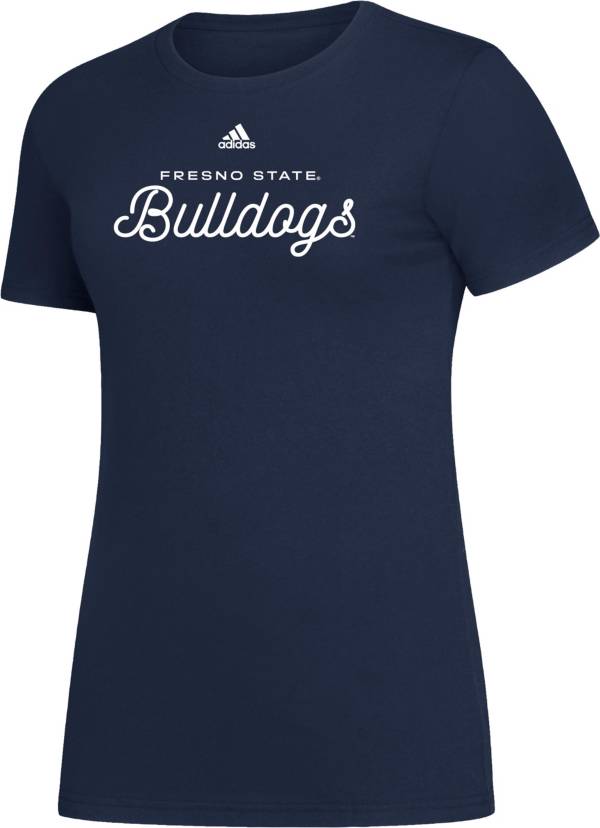 adidas Women's Fresno State Bulldogs Blue Amplifier T-Shirt product image