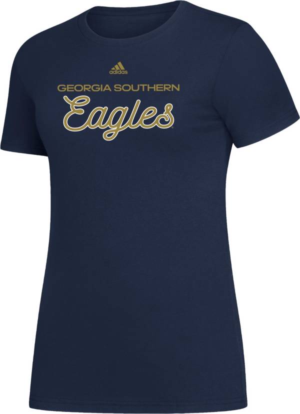 adidas Women's Georgia Southern Eagles Navy Amplifier T-Shirt