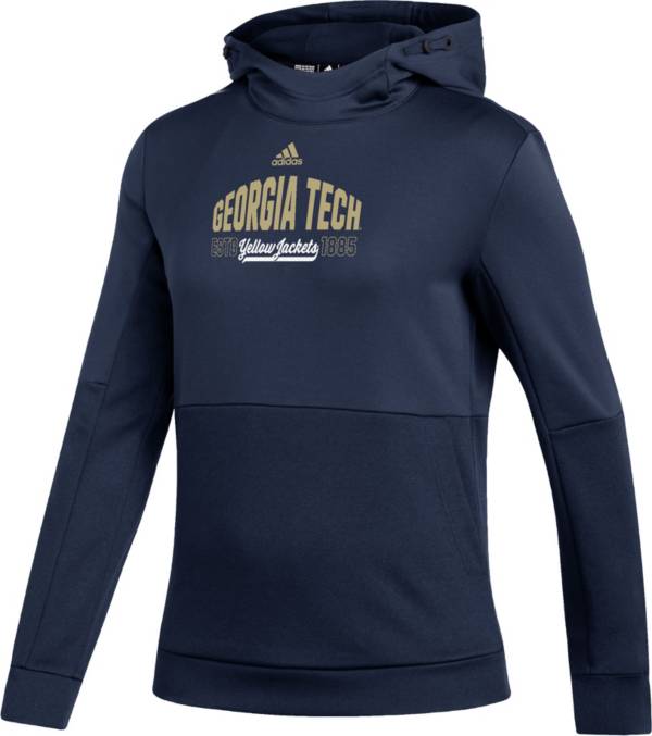 adidas Women's Georgia Tech Yellow Jackets Navy Pullover Hoodie product image