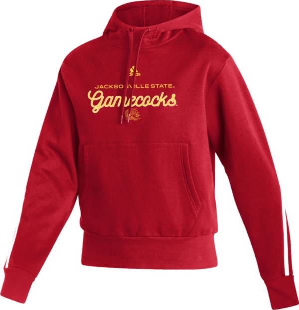 adidas Women's Jacksonville State Gamecocks Red Pullover Hoodie