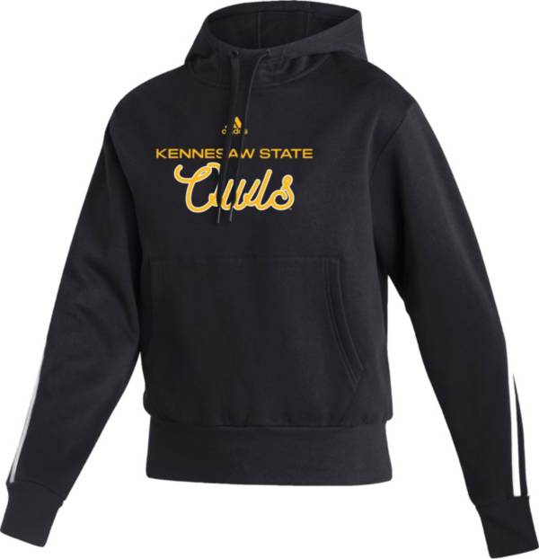 adidas Women's Kennesaw State Owls Black Pullover Hoodie