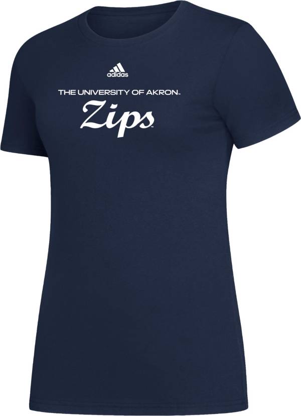 adidas Women's Akron Zips Navy Amplifier T-Shirt