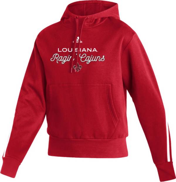 adidas Women's Louisiana-Lafayette Ragin' Cajuns Red Pullover Hoodie