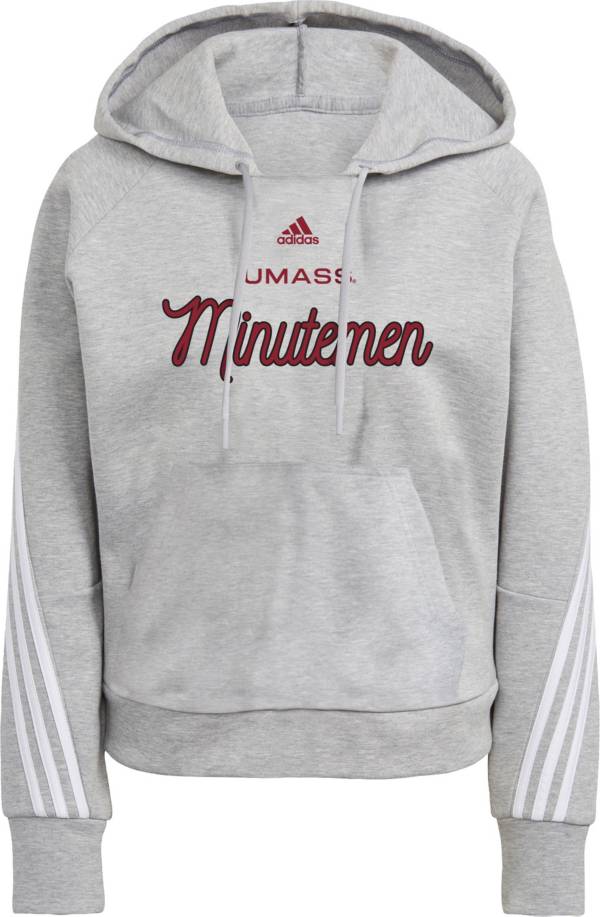 adidas Women's UMass Minutemen Maroon Pullover Hoodie