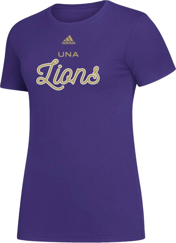 adidas Women's North Alabama Lions Purple Amplifier T-Shirt