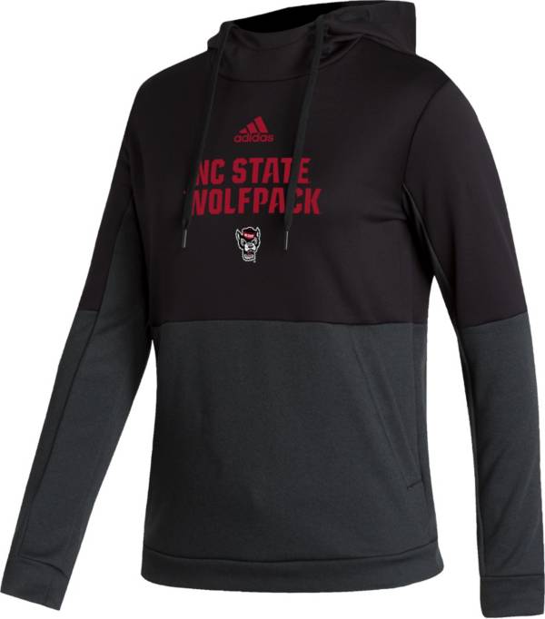 adidas Women's NC State Wolfpack Team Issue Pullover Black Hoodie