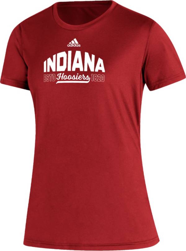adidas Women's Indiana Hoosiers Crimson Creator T-Shirt product image