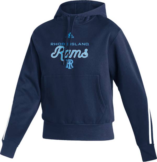 adidas Women's Rhode Island Rams Navy Fashion Pullover Hoodie