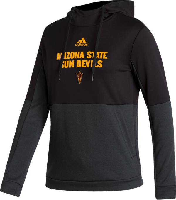 adidas Women's Arizona State Sun Devils Team Issue Pullover Black Hoodie