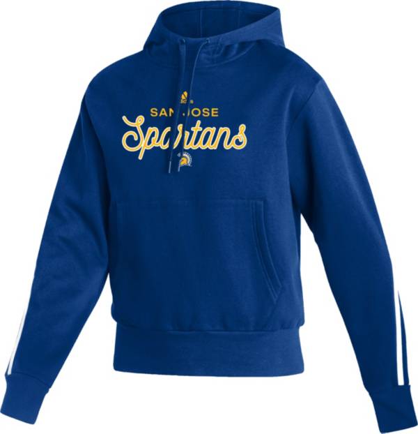 adidas Women's San Jose State  Spartans Blue Pullover Hoodie product image
