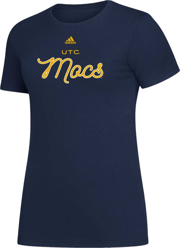 adidas Women's Chattanooga Mocs Navy Amplifier T-Shirt