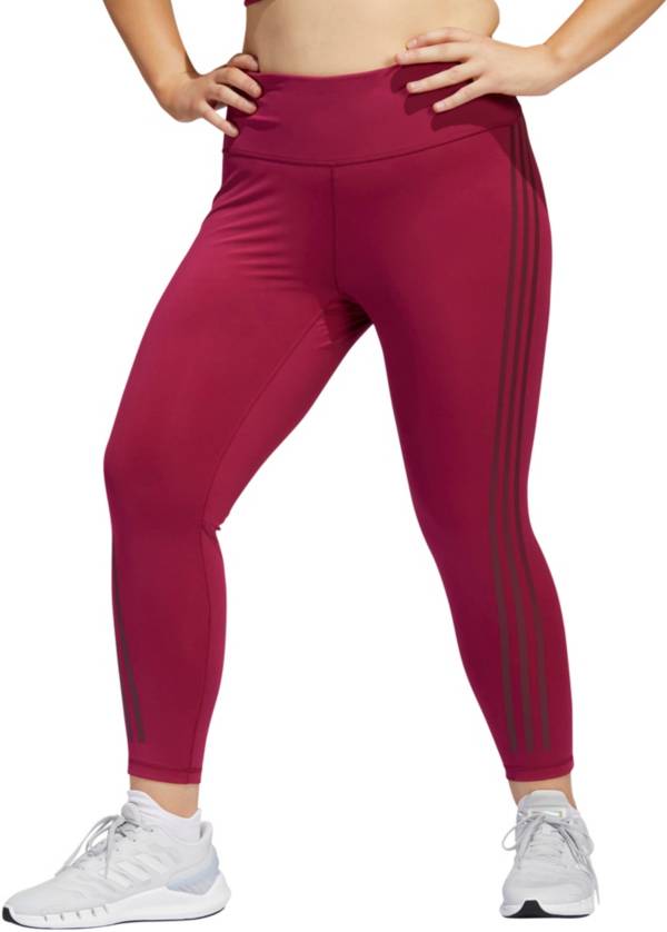 adidas Women's Optime TrainIcons 3-Stripes 7/8 Tights