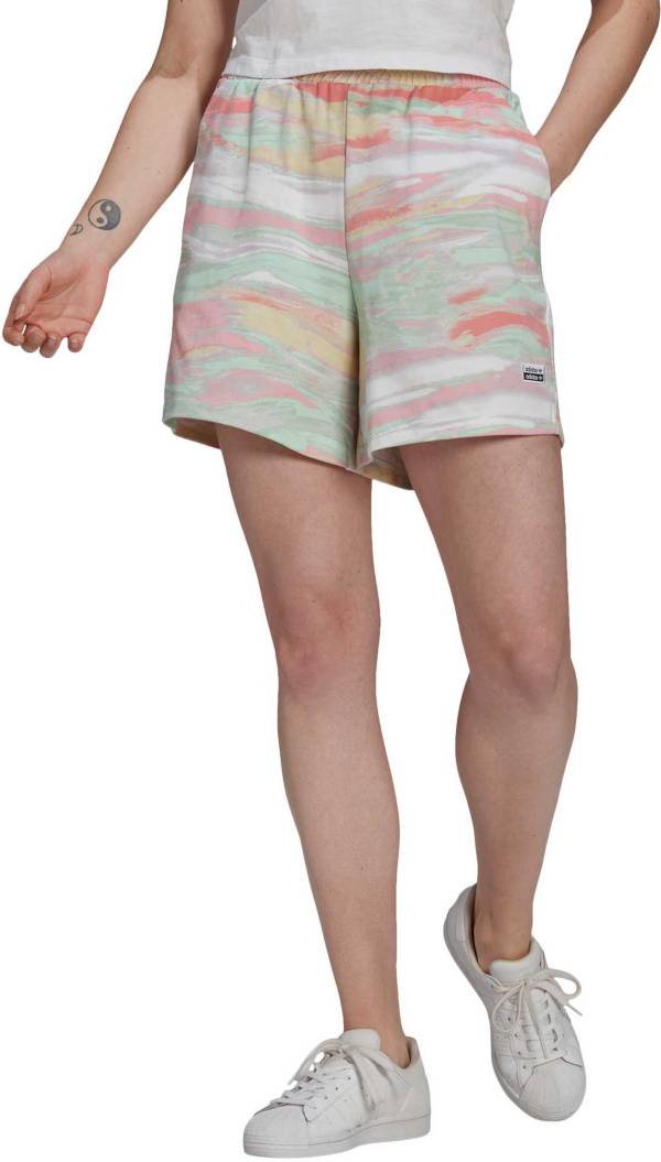 adidas Originals Women's R.Y.V. Tie Dye Shorts