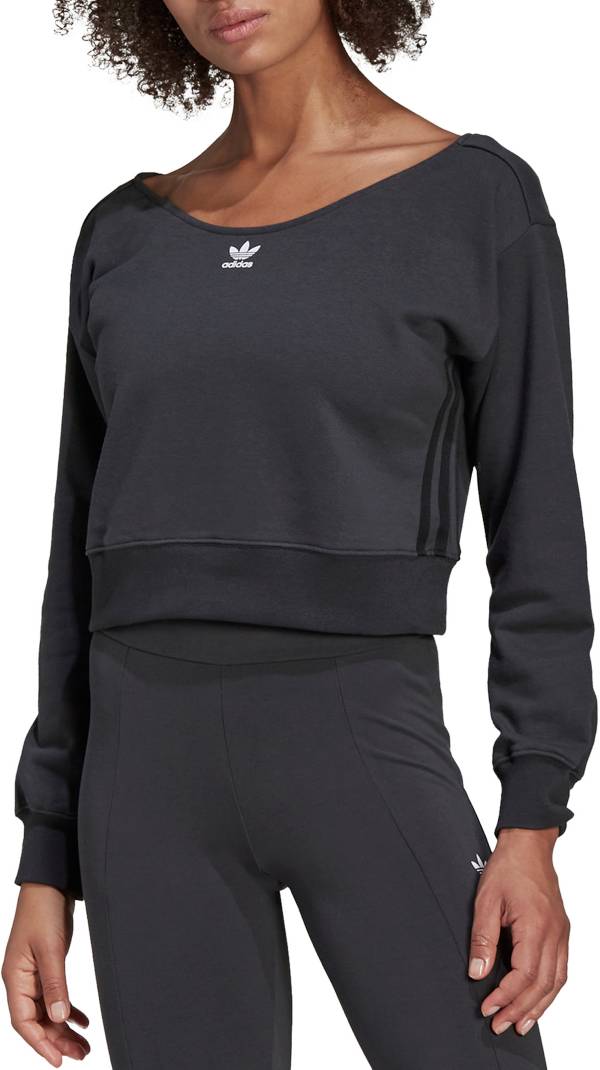 Adidas Women's ISC 80s Slouchy Crewneck Sweatshirt